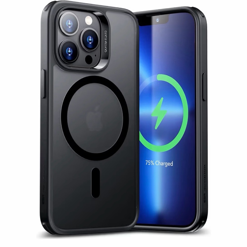 MagSafe-Compatible Protective Phone Case in Black - iPhone 13Pro Max
